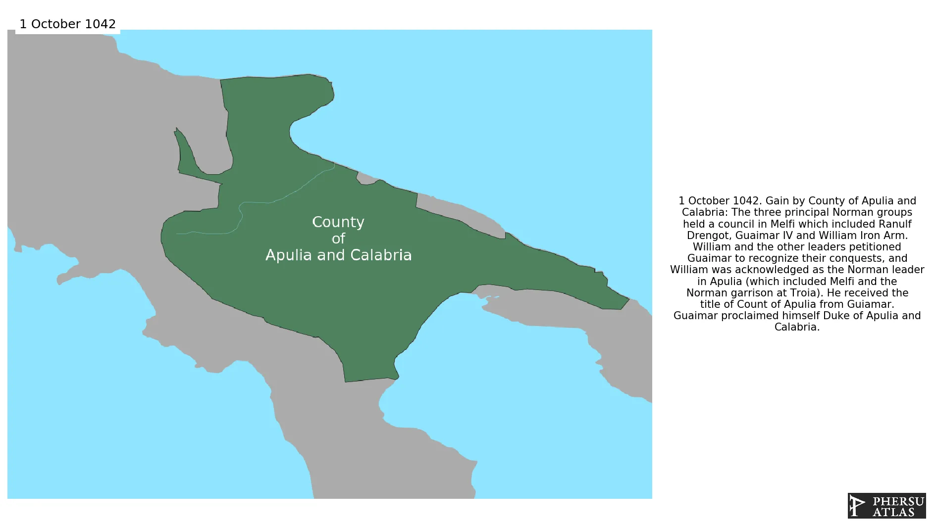 County of Apulia and Calabria: video summary