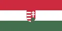 Most recent flag or coat of arms of Hungarian Democratic Republic