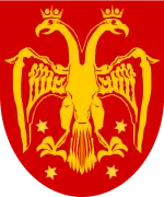Most recent flag or coat of arms of zeta