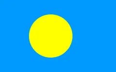 Most recent flag or coat of arms of Republic of Palau