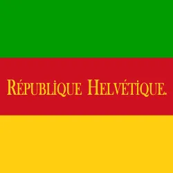 Most recent flag or coat of arms of Helvetic Republic
