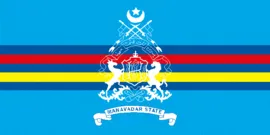 Most recent flag or coat of arms of Bantva Manavadar