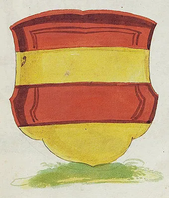 Most recent flag or coat of arms of Truhendingen County