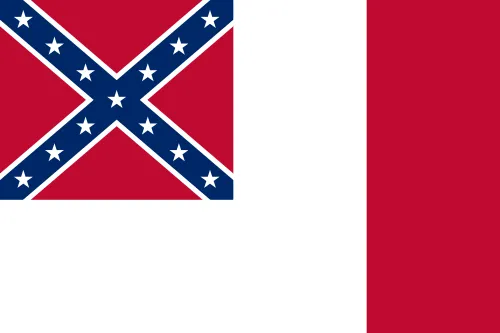 Most recent flag or coat of arms of confederate states of america