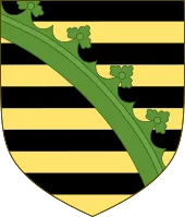 Most recent flag or coat of arms of Saxony-Eisenberg Duchy