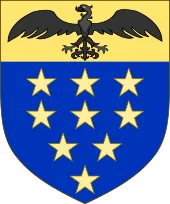 Most recent flag or coat of arms of Incisa Marquisate