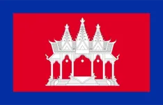 Most recent flag or coat of arms of Cambodia (France)