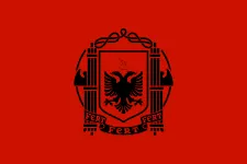 Most recent flag or coat of arms of Italian Protectorate of Albania