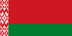 Most recent flag or coat of arms of Republic of Belarus