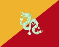Most recent flag or coat of arms of Bhutan (Great Britain)