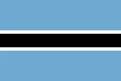Most recent flag or coat of arms of Republic of Botswana