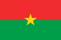 Most recent flag or coat of arms of Burkina Faso