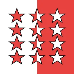 Most recent flag or coat of arms of Rhodanic Republic