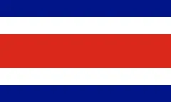 Most recent flag or coat of arms of Republic of Costa Rica