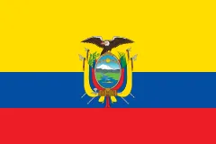Most recent flag or coat of arms of Ecuador