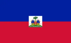 Most recent flag or coat of arms of Republic of Haiti