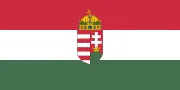 Most recent flag or coat of arms of Kingdom of Hungary