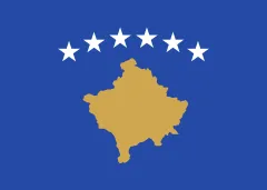 Most recent flag or coat of arms of Republic of Kosovo
