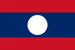 Most recent flag or coat of arms of Laos People's Democratic Republic
