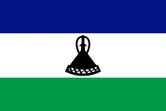 Most recent flag or coat of arms of Kingdom of Lesotho