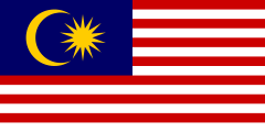 Most recent flag or coat of arms of Malaysia
