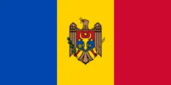 Most recent flag or coat of arms of Republic of Moldova