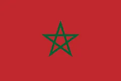Most recent flag or coat of arms of morocco