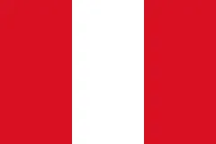 Most recent flag or coat of arms of Republic of Peru