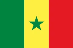 Most recent flag or coat of arms of senegal