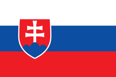 Most recent flag or coat of arms of Slovak Republic