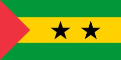 Most recent flag or coat of arms of Democratic Republic of São Tomé and Príncipe