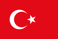 Most recent flag or coat of arms of Turkey (Military Occupation)
