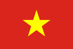 Most recent flag or coat of arms of vietnam