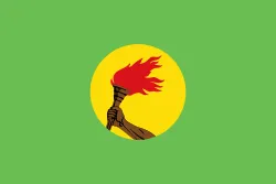 Most recent flag or coat of arms of Republic of Zaire
