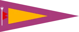 Most recent flag or coat of arms of Porbandar State