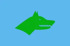 Most recent flag or coat of arms of First Turkic Khaganate