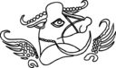 Most recent flag or coat of arms of Nezak Huns