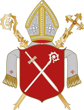 Most recent flag or coat of arms of Sitten Prince-Bishopric