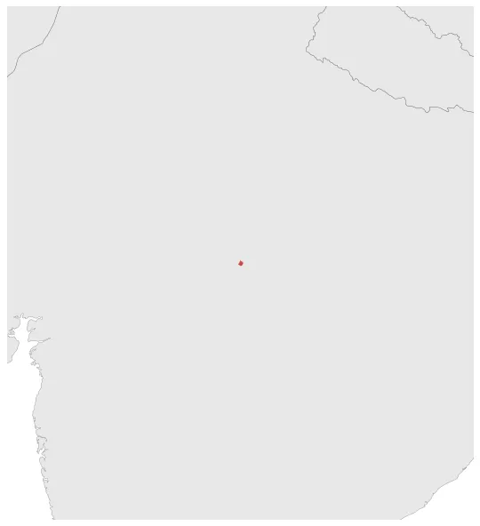 Basoda State (Princely State): Maximal extension of the polity