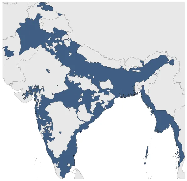 British East India Company: Maximal extension of the polity