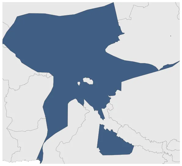 Chagatai Khanate: Maximal extension of the polity