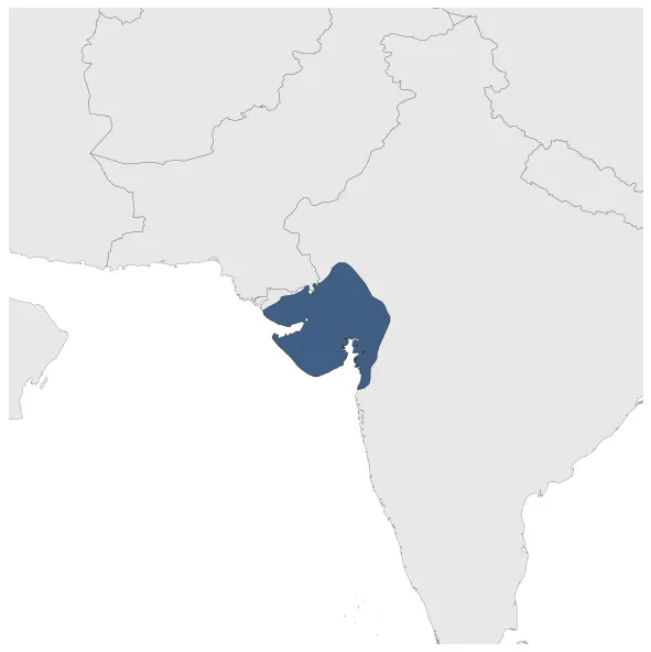 Chavda Dynasty: Maximal extension of the polity