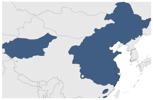 Communists (Chinese Civil War): Maximal extension of the polity