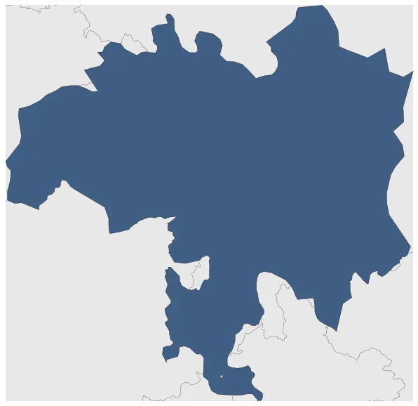 Dazhong Kingdom: Maximal extension of the polity