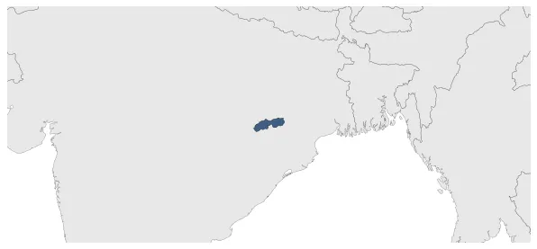 Gangpur State: Maximal extension of the polity