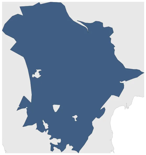 Hydebarad State (Princely State): Maximal extension of the polity
