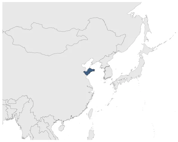 Jiaodong: Maximal extension of the polity