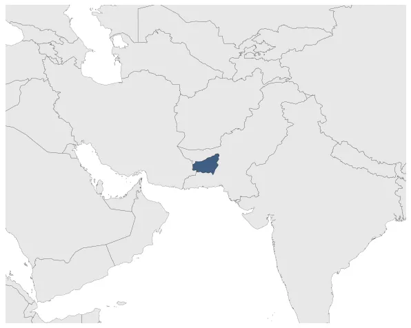 Kharan State: Maximal extension of the polity