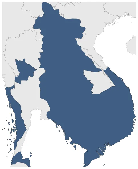 Khmer Empire: Maximal extension of the polity