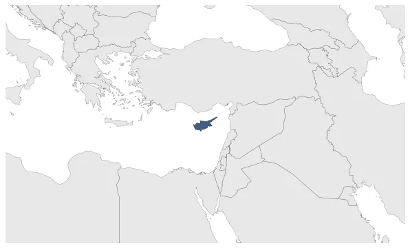 Kingdom of Cyprus (Mamluk): Maximal extension of the polity